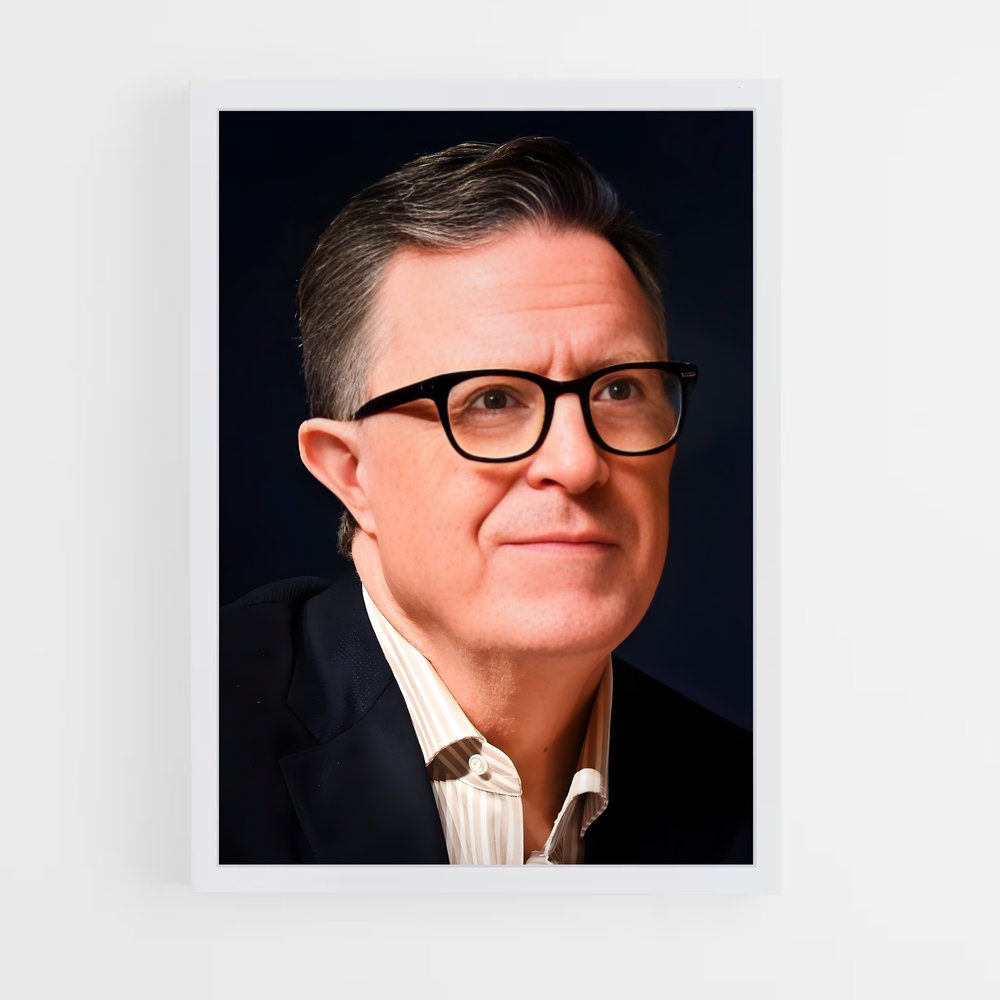 ap-stephen colbert-7 cadre Blanc