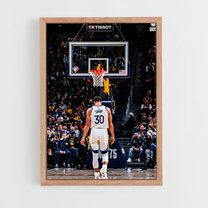 ap-stephen curry-1 cadre Bois clair