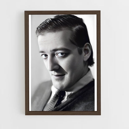 ap-stephen fry-6 cadre Bois foncé