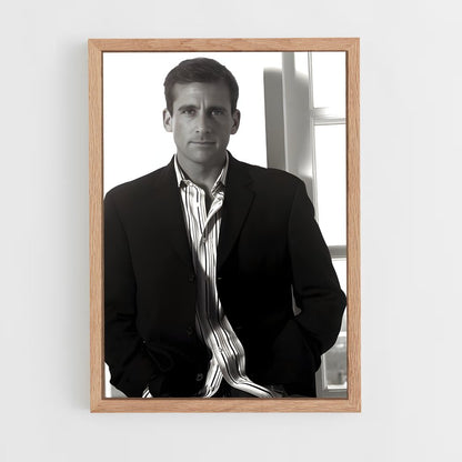 ap-steve carell-1 cadre Bois clair