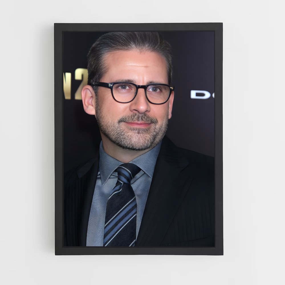 ap-steve carell-4 cadre Noir