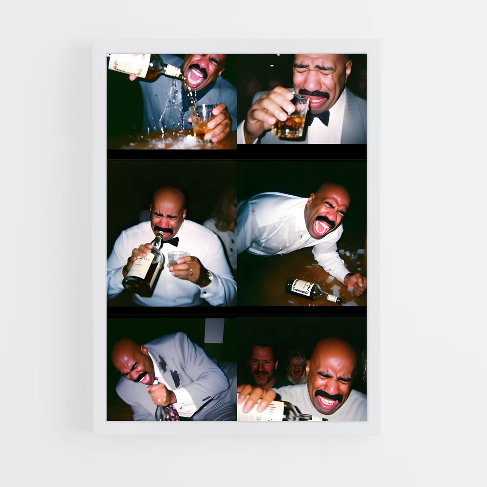 ap-steve harvey-2 cadre Blanc