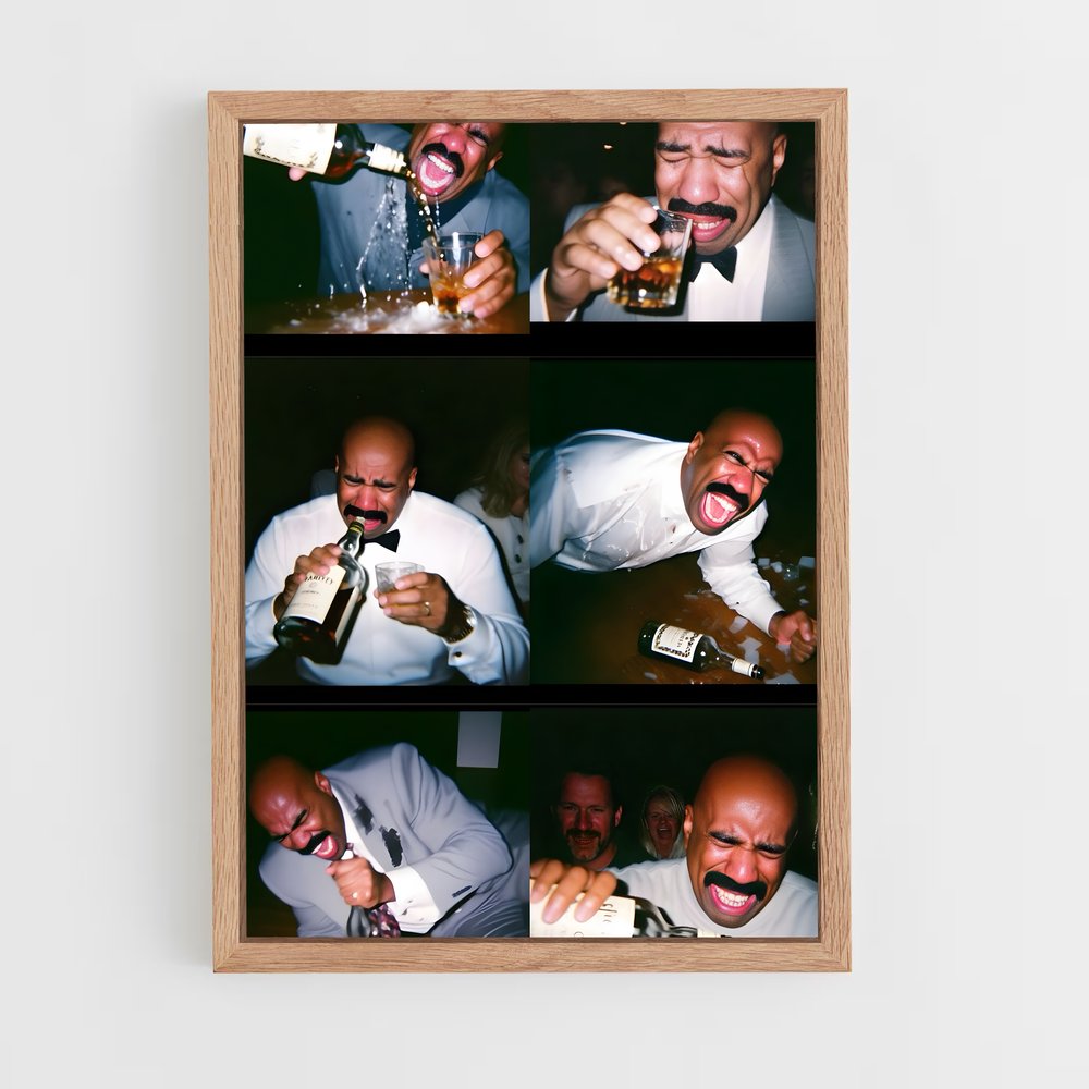 ap-steve harvey-2 cadre Bois clair