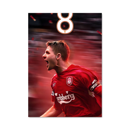Poster Celebration Gerrard