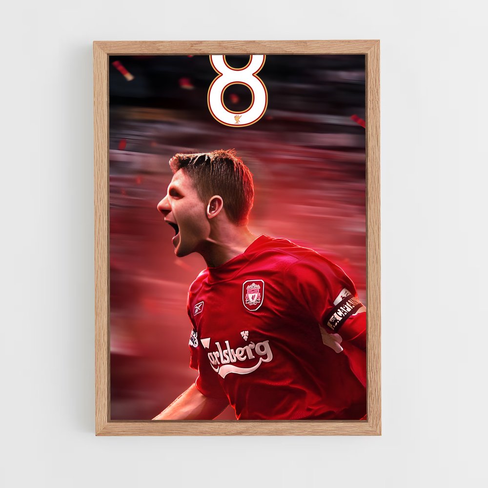 ap-steven gerrard-4 cadre Bois clair