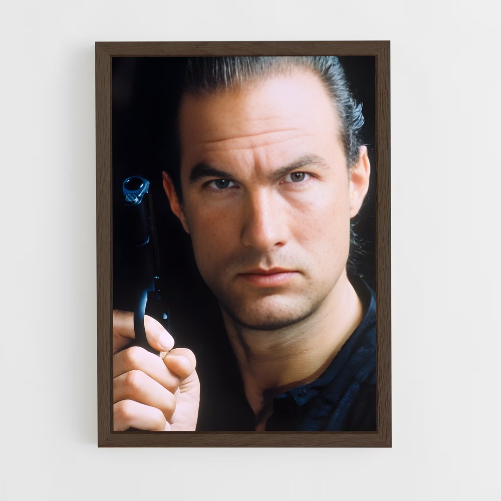 ap-steven seagal-6 cadre Bois foncé