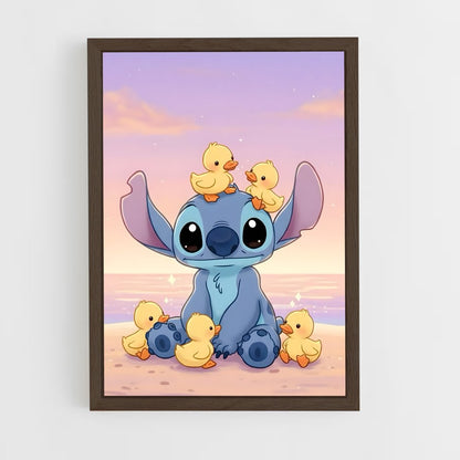 ap-stitch-11 cadre Bois foncé