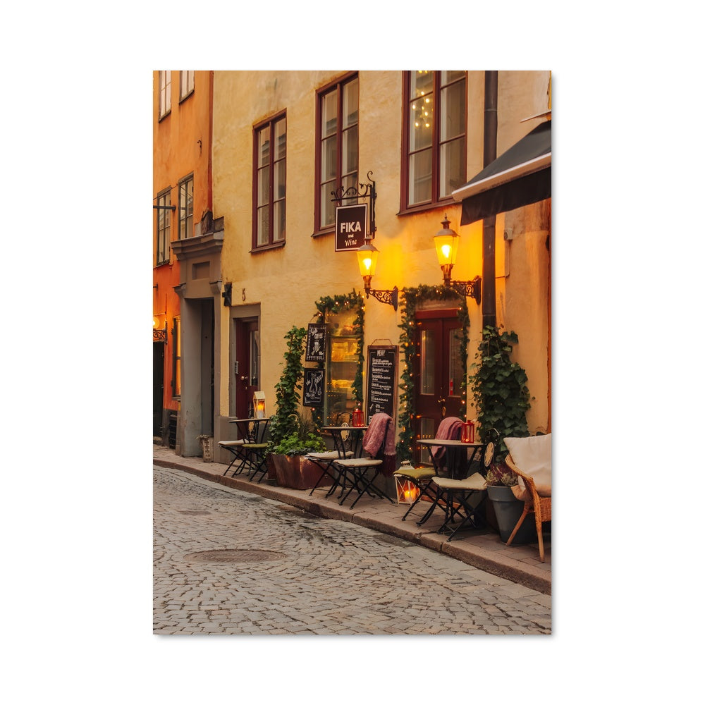 Poster Rue de Stockholm