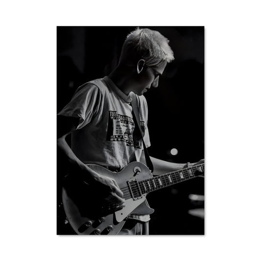 Poster Guitariste Éternel