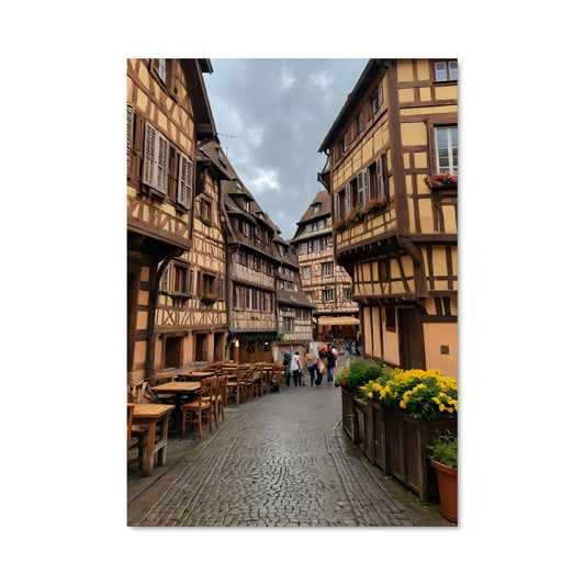 Poster Rue d'Alsace