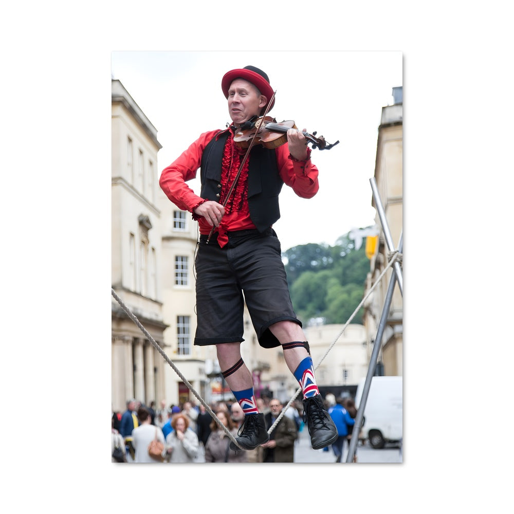 Poster Le Violoniste Urbain
