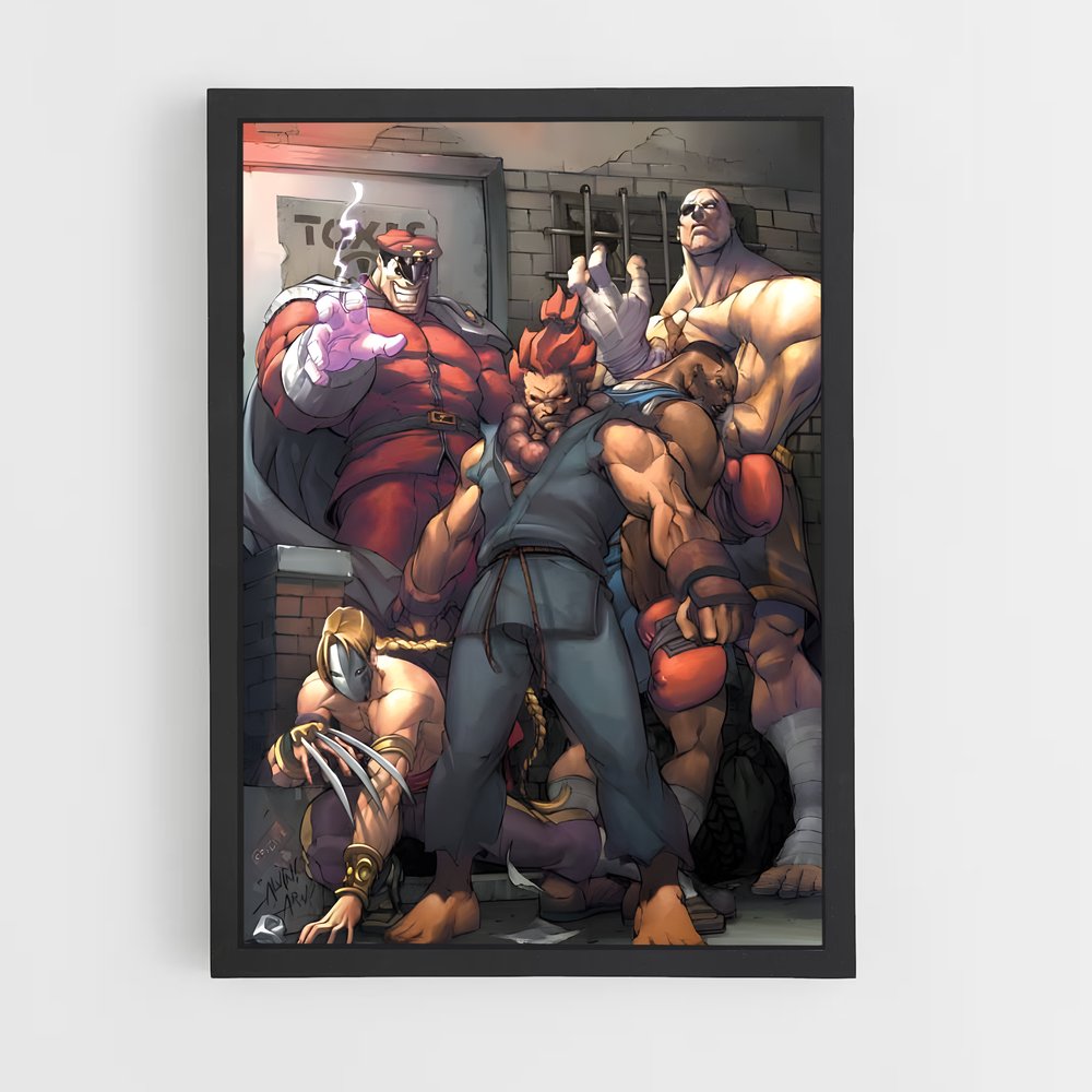 ap-street fighter-7 cadre Noir