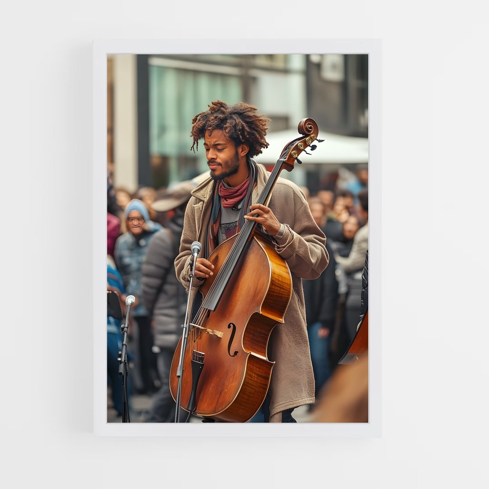 ap-street performer-9 cadre Blanc