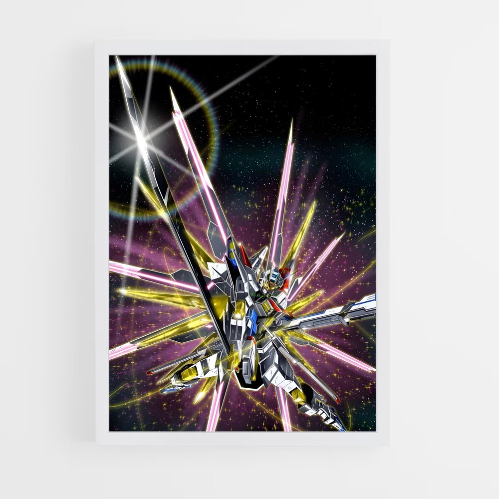 ap-strike freedom gundam-3 cadre Blanc