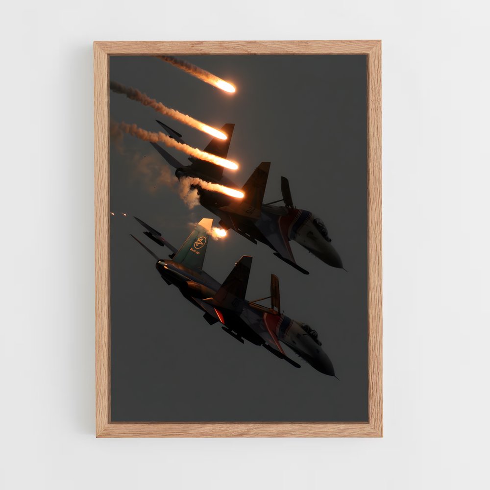 ap-su-27 flanker-1 cadre Bois clair