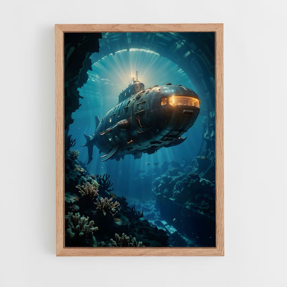 ap-submarines-5 cadre Bois clair