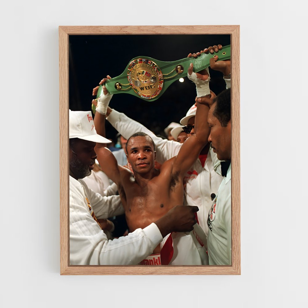 ap-sugar ray leonard-2 cadre Bois clair