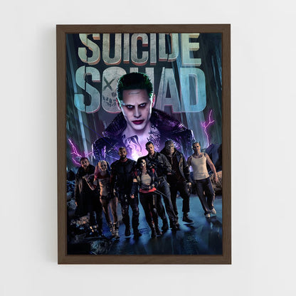 ap-suicide squad-2 cadre Bois foncé