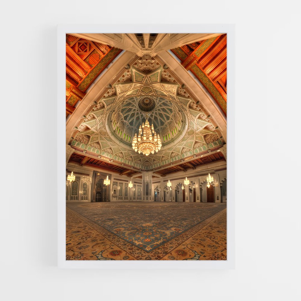 ap-sultan qaboos grand mosque-2 cadre Blanc