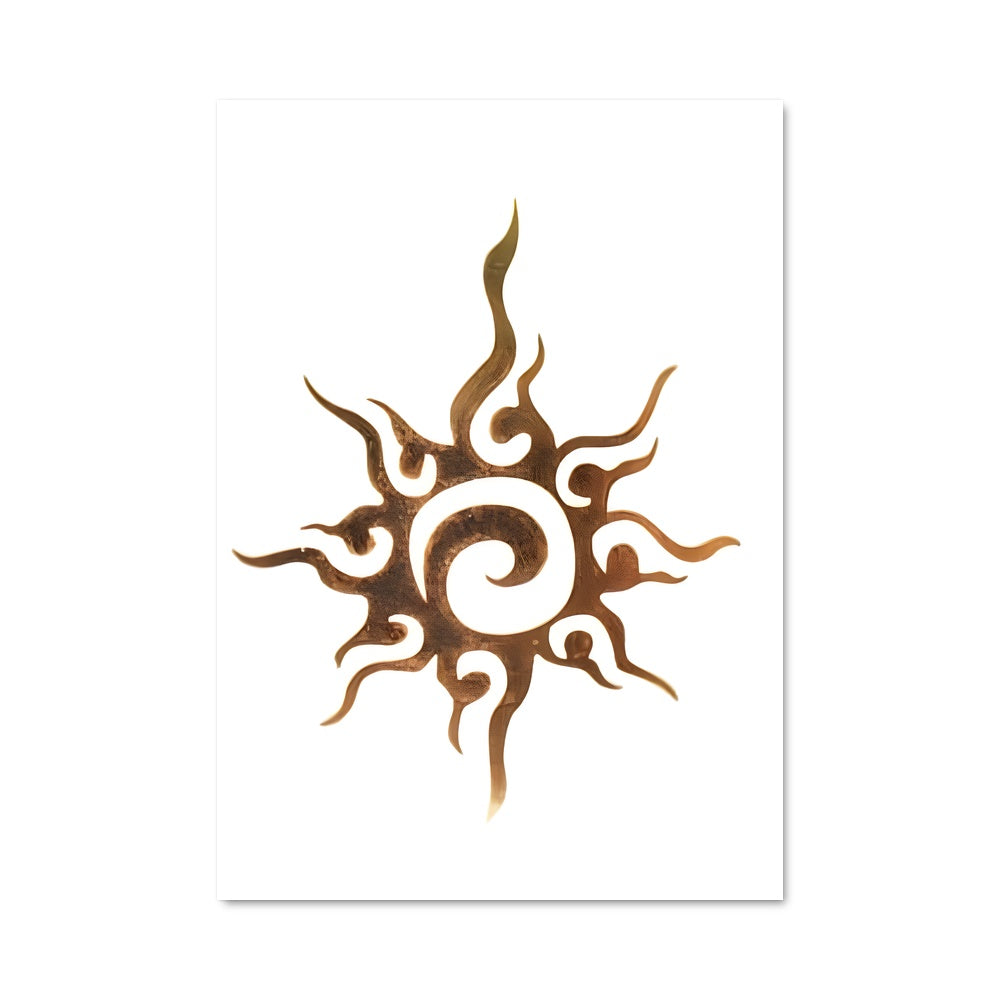 Poster Soleil Radieux