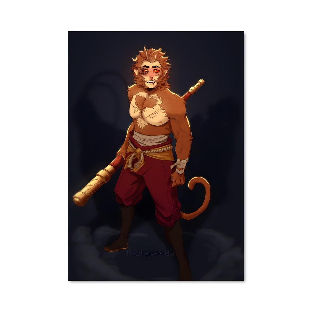 Poster Le Chat Guerrier
