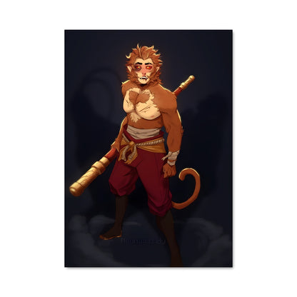 Poster Le Chat Guerrier