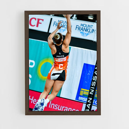 ap-suncorp super netball-1 cadre Bois foncé