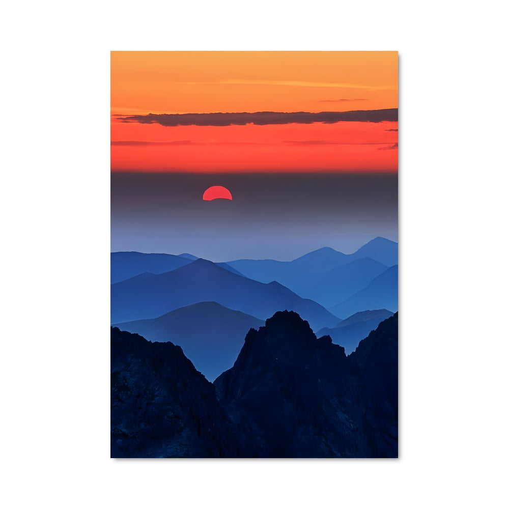 Poster Lueur Montagnarde