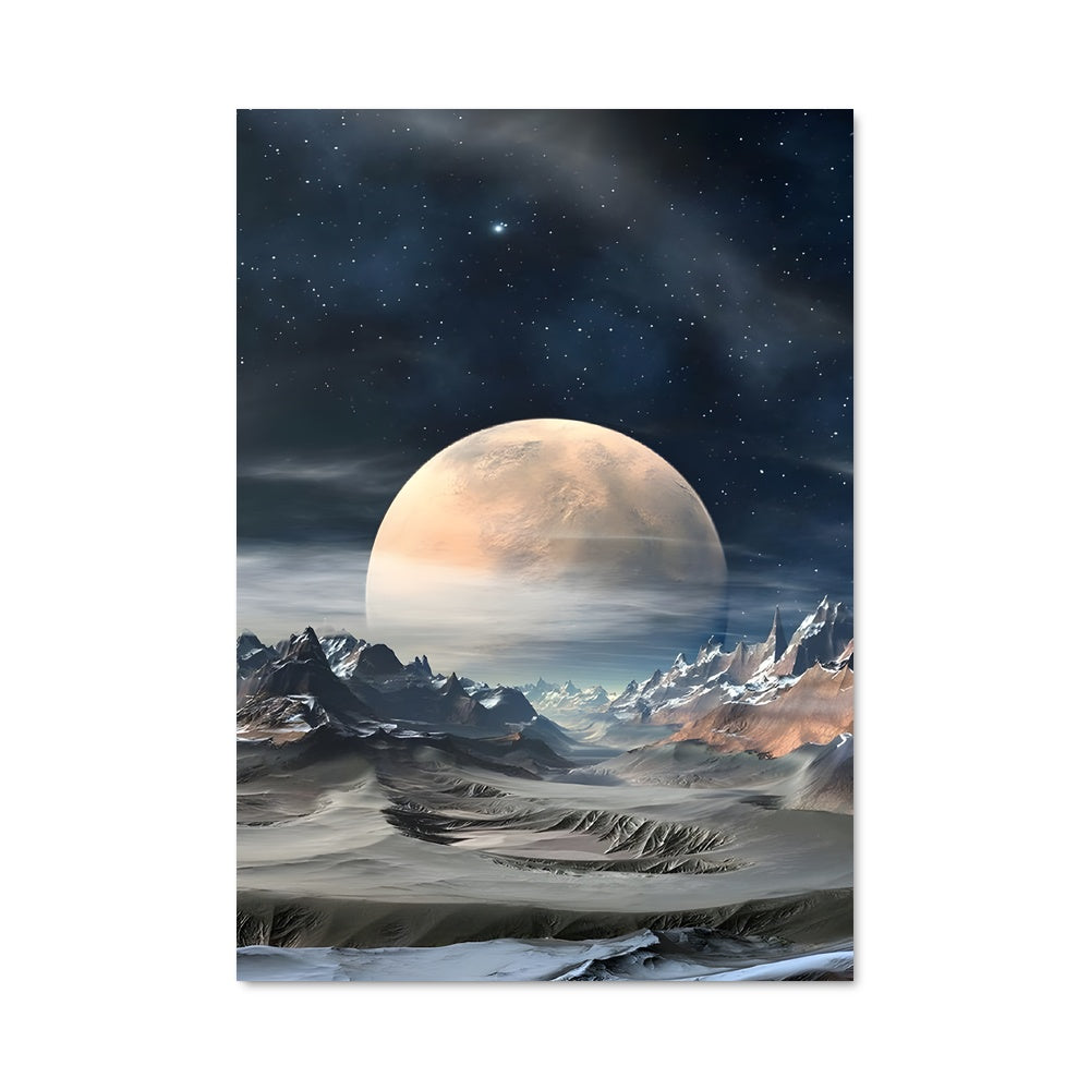 Poster Montagnes Célestes