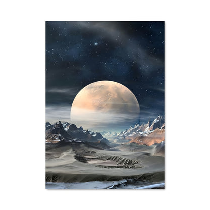 Poster Montagnes Célestes