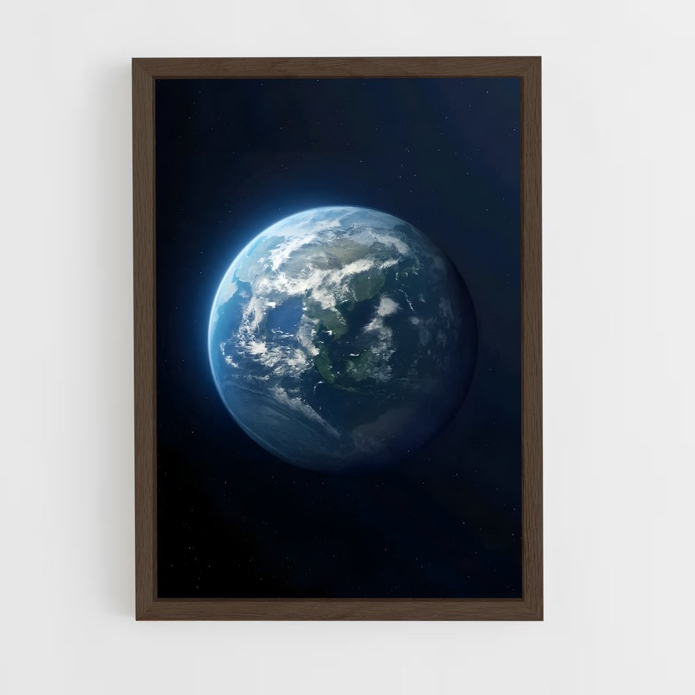 ap-super earth-6 cadre Bois foncé