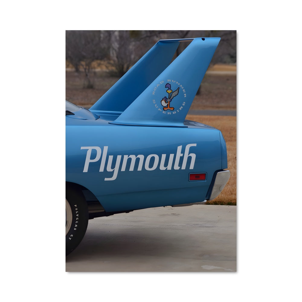 Poster Supercar Blue