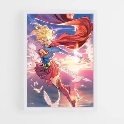 ap-supergirl-3 cadre Blanc