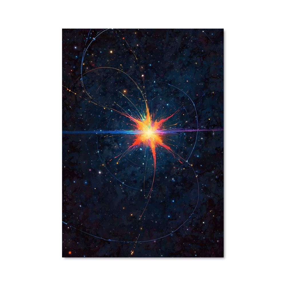 Poster Étoile Supernova