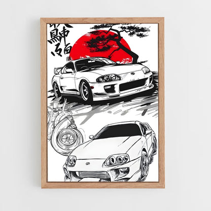 ap-supra mk4-10 cadre Bois clair