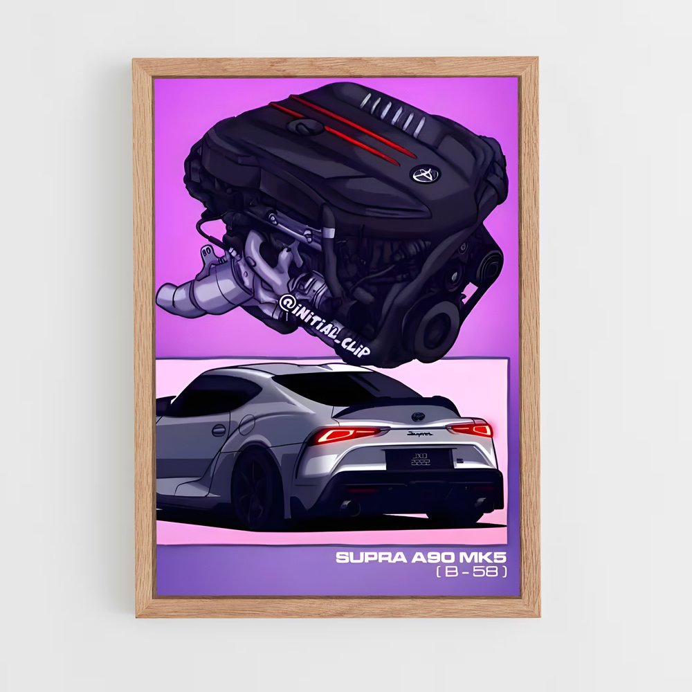 ap-supra mk5 a90-1 cadre Bois clair