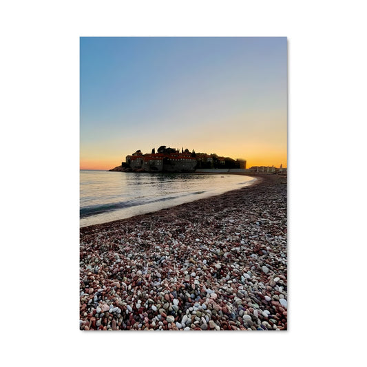 Poster Soleil de Sveti Stefan