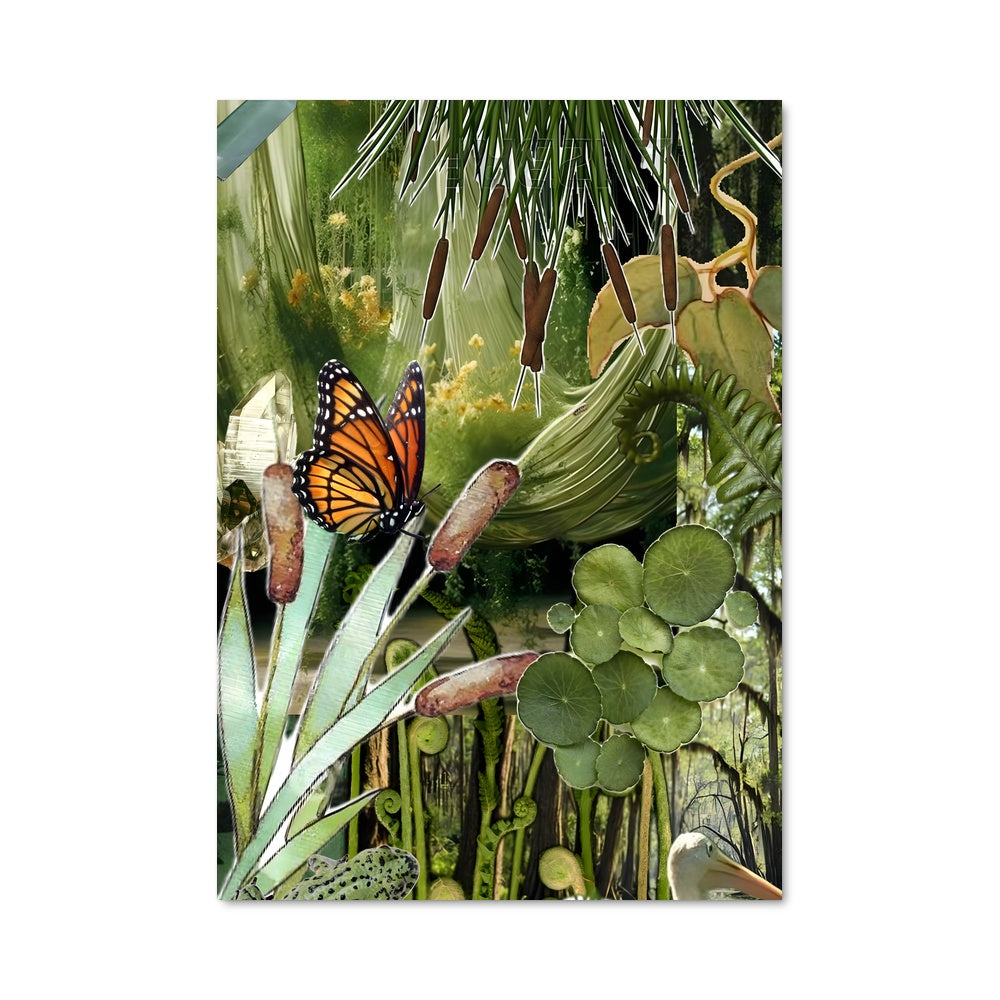 Poster Papillon Écologique