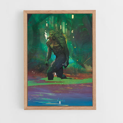 ap-swamp thing-10 cadre Bois clair