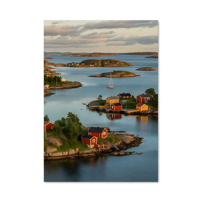 Poster Île Rouge