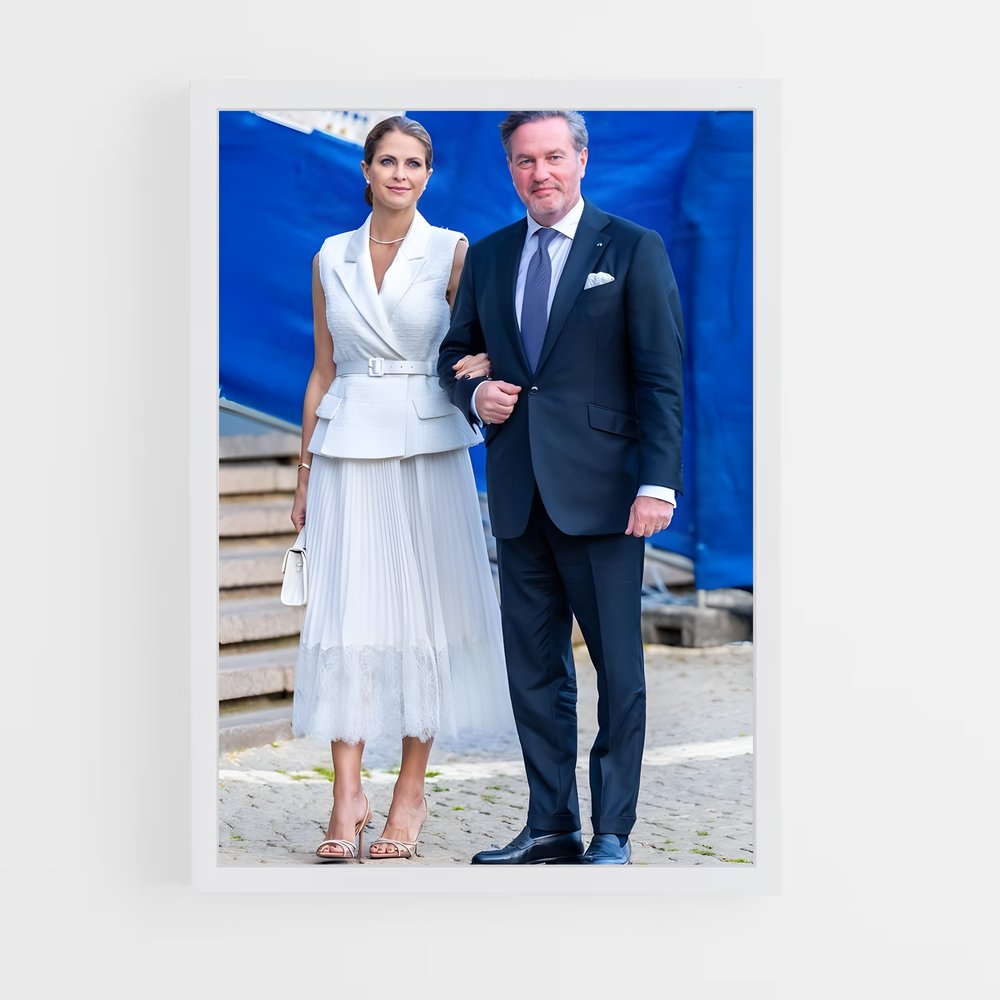 ap-swedish royal family-4 cadre Blanc