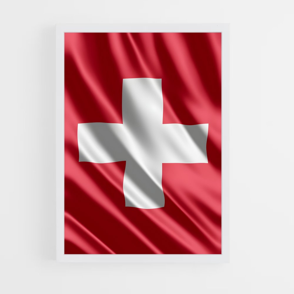 ap-switzerland flag-4 cadre Blanc
