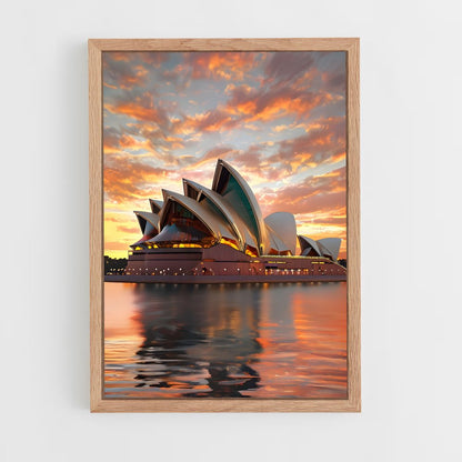 ap-sydney opera house-1 cadre Bois clair