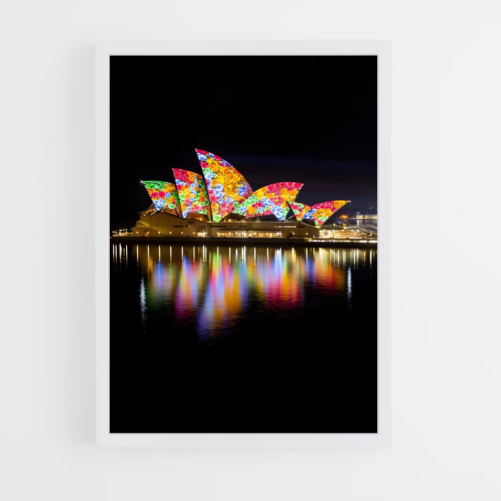 ap-sydney opera house-12 cadre Blanc