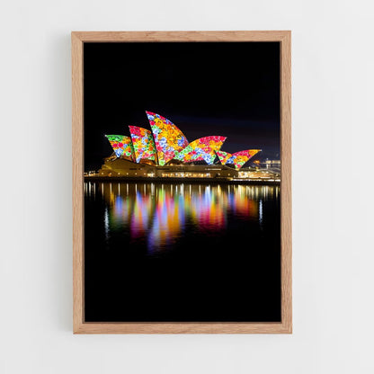 ap-sydney opera house-12 cadre Bois clair
