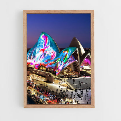 ap-sydney opera house-13 cadre Bois clair