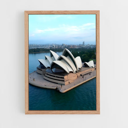 ap-sydney opera house-5 cadre Bois clair