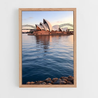 ap-sydney opera house-9 cadre Bois clair
