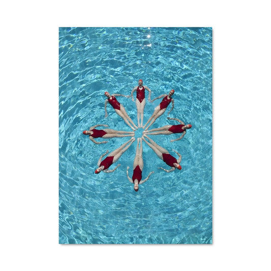 Poster Synchronized swimming 75369