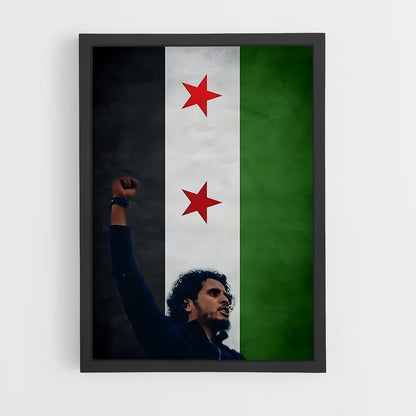 ap-syria flag-10 cadre Noir
